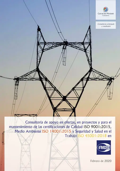 Cuevas & Montoto Consultores ayuda a AEE Power a mantener sus certificados ISO 9001, ISO 14001 e ISO 45001
