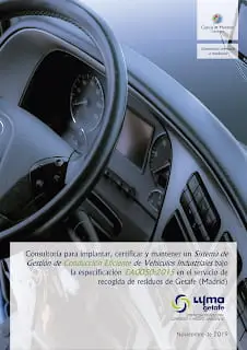 Cuevas & Montoto implantará en LYMA Getafe la especificación de Conducción Eficiente EA0050:2015 de AENOR