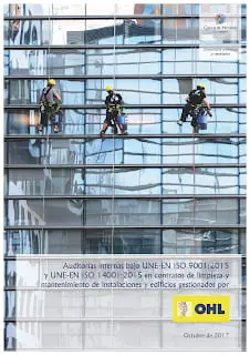 Cuevas & Montoto auditará contratos de OHL Servicios (Ingesan) conforme a ISO 9001:2015 e ISO 14001:2015