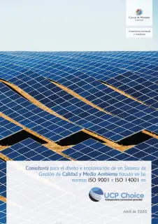 Cuevas & Montoto Consultores ayuda a UCP Choice a lograr las certificaciones ISO 9001 e ISO 14001 en España