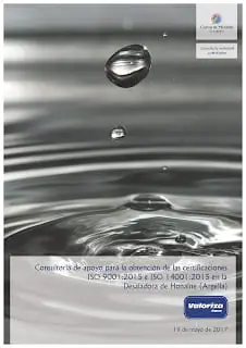 Cuevas & Montoto ayudará a Valoriza Agua (grupo Sacyr) a aplicar las nuevas ISO 9001 e ISO 14001 en Argelia